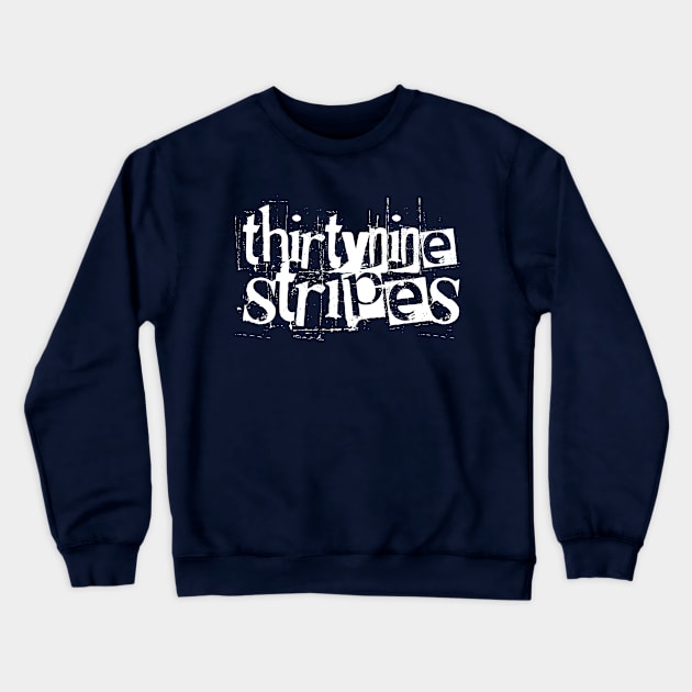 Thirty-nine Stripes Christian T-Shirt, T-Shirt, Faith-based Apparel, Women's, Men's, Unisex, Hoodies, Sweatshirts Crewneck Sweatshirt by authorytees